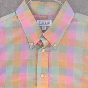Vintage Tuttle Distinctive Sportswear Mens XL S/S Shirt